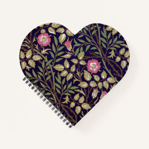 William Morris Sweet Briar Floral Art Nouveau Notebook