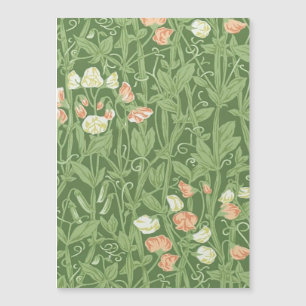 William Morris Sweet Pea Pattern Vintage Botanical