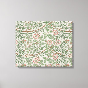 William Morris Sweetbriar Floral Art Nouveau Canvas Print