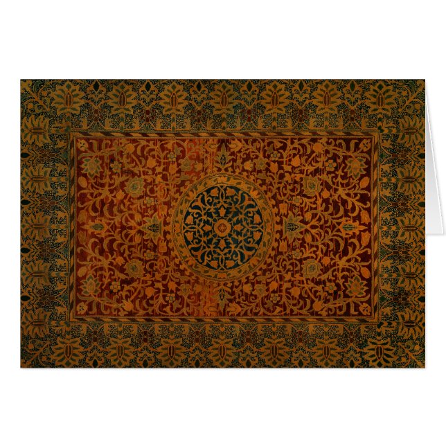William Morris Tapestry Carpet Rug (Front Horizontal)