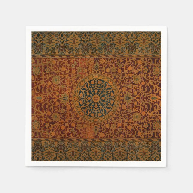 William Morris Tapestry Carpet Rug Napkin (Front)