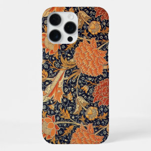 William Morris Textile Pattern Cray iPhone 16 Pro Max Case