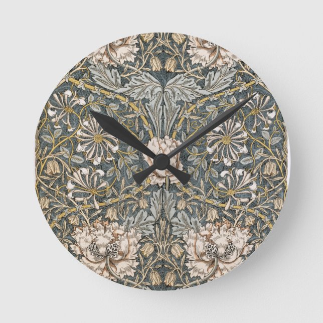 William Morris - The Art Of William Morris Round Clock (Front)