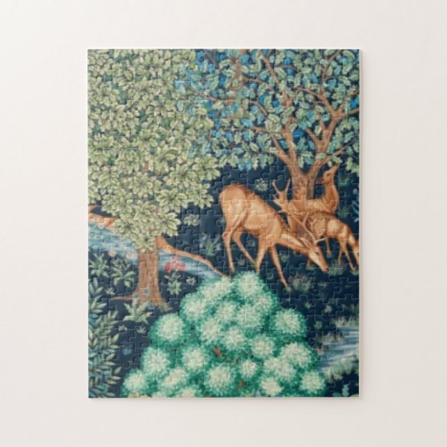 William Morris The Brook Jigsaw Puzzle (Vertical)