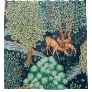 William Morris The Brook Shower Curtain