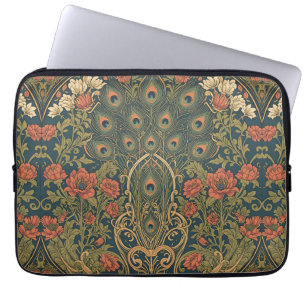 William Morris The Peacock Vintage Art Nouveau Laptop Sleeve