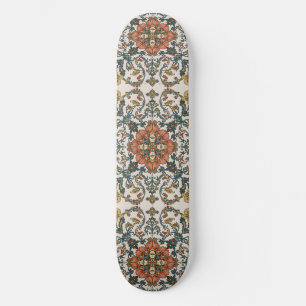 William Morris The Peacock Vintage Art Nouveau Skateboard