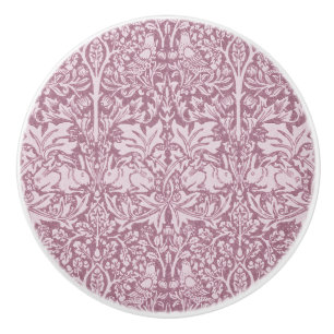 William Morris,The Strawberry thief,revamped,art n Ceramic Knob