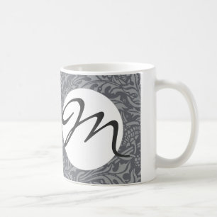 William Morris Thistle Floral Wallpaper Flower Art Coffee Mug