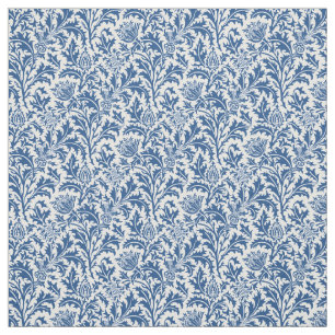 William Morris Thistle Pattern Custom Colour Fabric