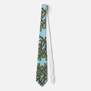 William Morris Tree Frieze Floral Wallpaper Tie