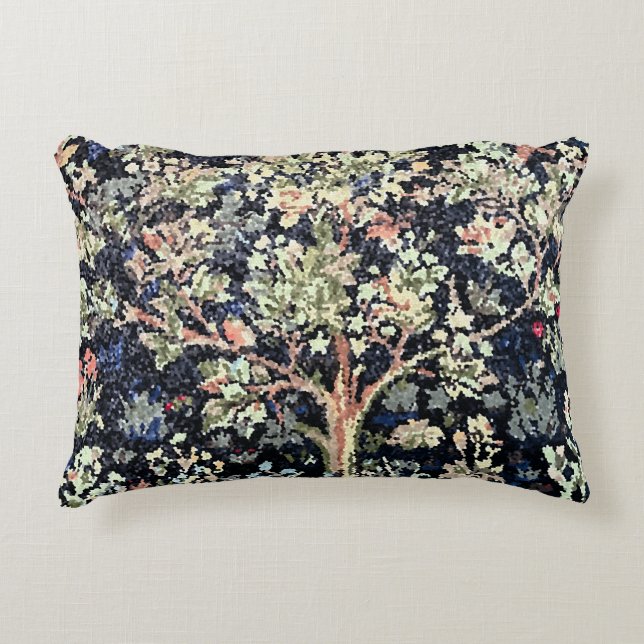 William Morris Tree of Life Accent Pillow (Front)