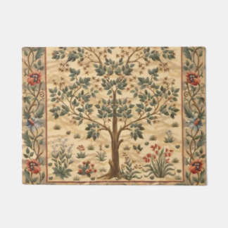 William Morris Tree Of Life Doormat