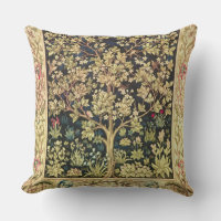 William Morris Tree Of Life Floral Vintage Art