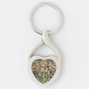 William Morris Tree Of Life Key Ring