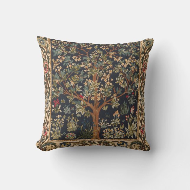 William Morris - Tree Of Life Original Cushion (Front)