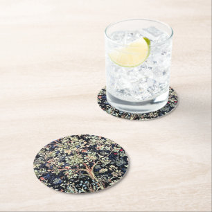 William Morris Tree of Life Paper Coaster