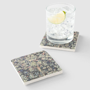 William Morris Tree of Life Stone Coaster