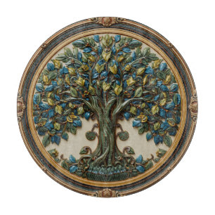 William Morris tree of life Vintage pre-raphaelite Cutting Board