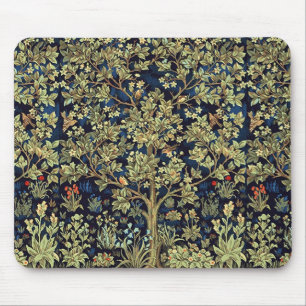 William Morris Tree Of Life Vintage Pre-Raphaelite Mouse Pad
