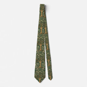 William Morris Tree Of Life Vintage Pre-Raphaelite Tie