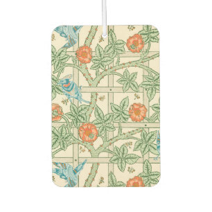 William Morris Trellis Victorian Wallpaper Car Air Freshener