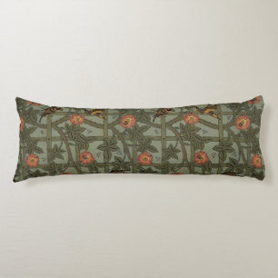 William Morris Trellis Wallpaper Art Body Cushion