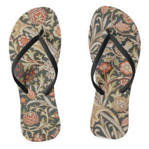 William Morris Trent Garden Flower Classic Botanic Thongs