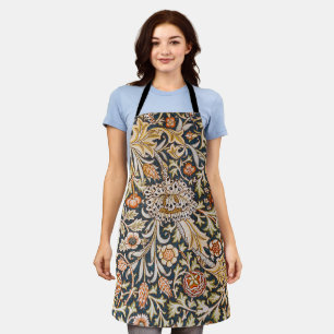 William Morris Trent Garden Flower Pattern Classic Apron