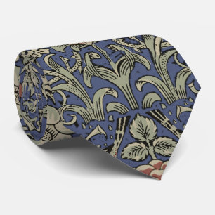 william morris tudor rose-sm tie