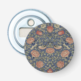 William Morris Tudor Rose Wallpaper Bottle Opener
