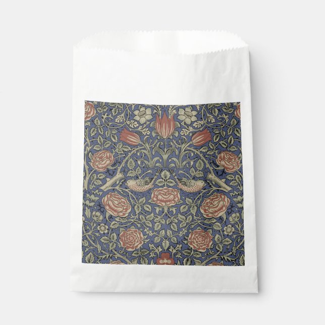 William Morris Tudor Rose Wallpaper Favour Bag (Front)