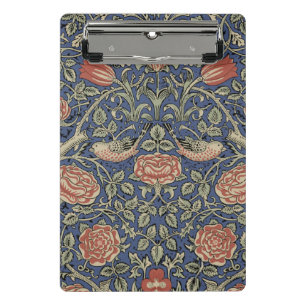 William Morris Tudor Rose Wallpaper Mini Clipboard