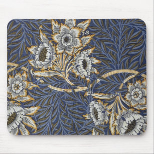 William Morris Tulip and Willow Floral Pattern Mouse Pad