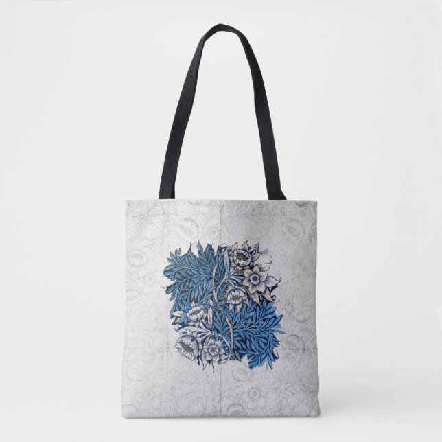 William Morris Tulip and Willow Tote Bag (Front)