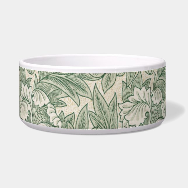 William Morris tulip wallpaper textile green (Front)