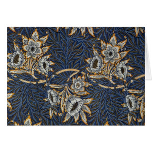 William Morris Tulip Willow Pattern Blue Floral