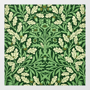 William Morris Vintage Acorn Oak Green Pattern