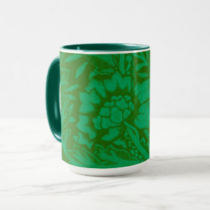 William Morris Vintage, Anemone in Emerald Green Mug