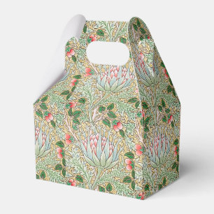 William Morris Vintage Artichoke Floral Pattern Favour Box
