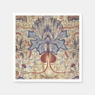 William Morris - Vintage Artichoke Flower Pattern Napkin