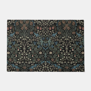 William Morris Vintage Blackthorn Pattern Doormat