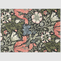 William Morris Vintage Compton Floral Pattern