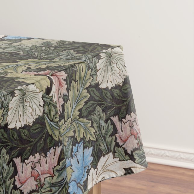 William Morris Vintage Decorative Art Pattern Tablecloth (In Situ)