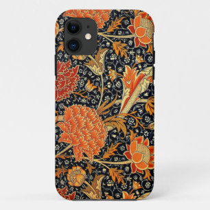 William Morris vintage design, Cray iPhone 11 Case