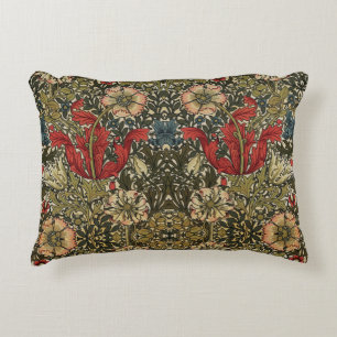 William Morris Vintage Elegant Floral Pattern  Decorative Cushion