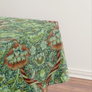 William Morris Vintage Floral Pattern Tablecloth
