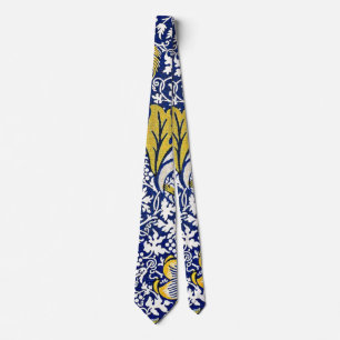 William Morris vintage floral pattern Tie