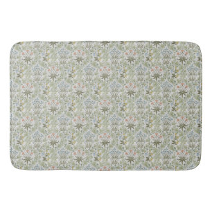 William Morris Vintage Floral Pink Celandine Bath Mat