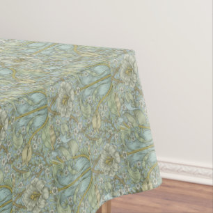 William Morris Vintage Floral Spring Thicket Tablecloth